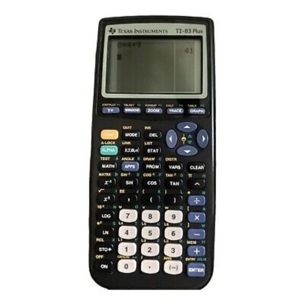 Texas Instruments TI-83 Plus‎ Graphing Calculator School College Tested